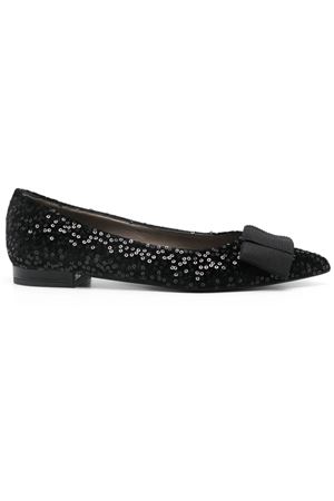 Black sequin-embellished Polly ballet flats ROBERTO FESTA | POLLYNERO